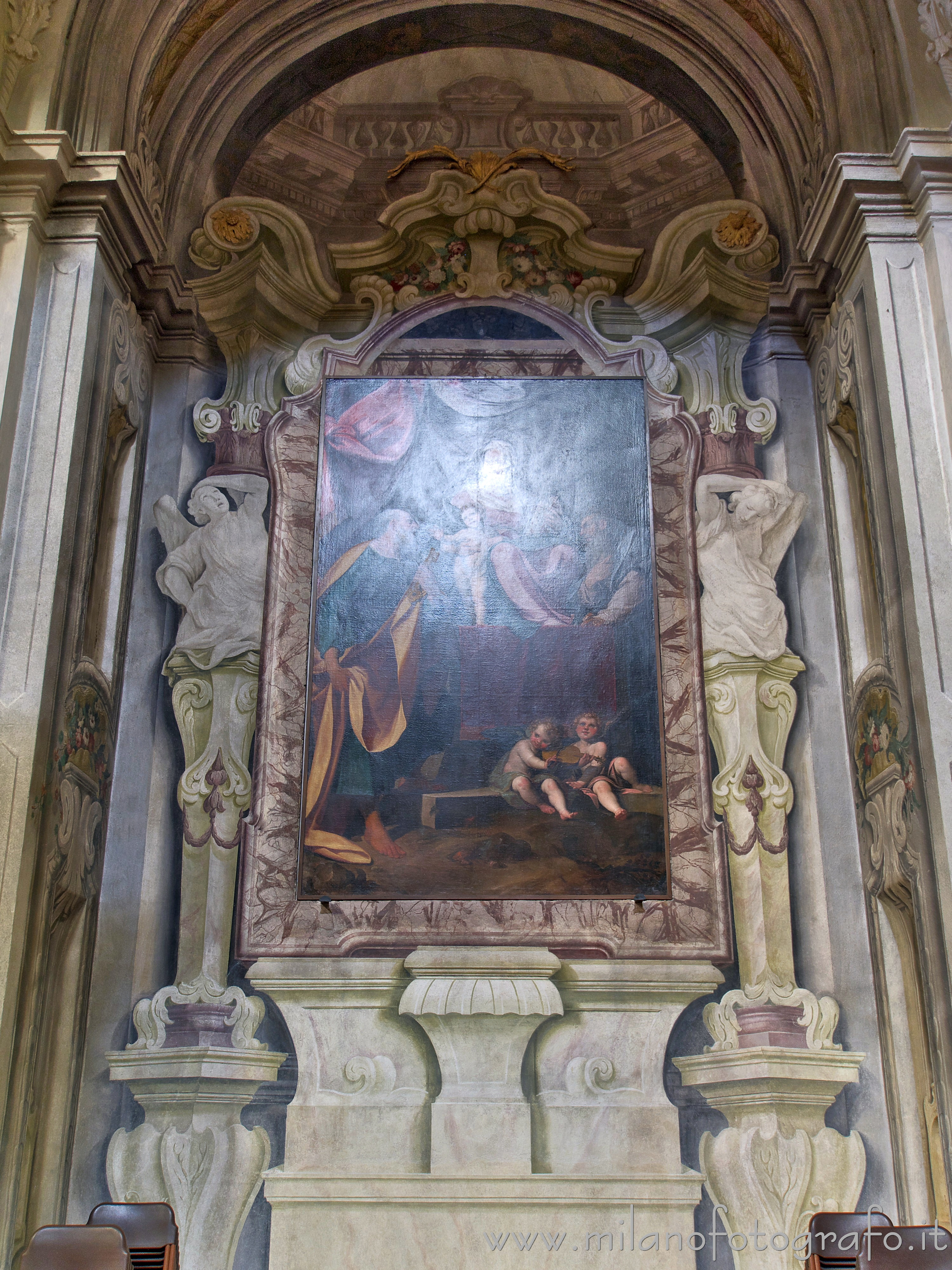 Milan (Italy) - Seventh left chapel of the Basilica of San Marco